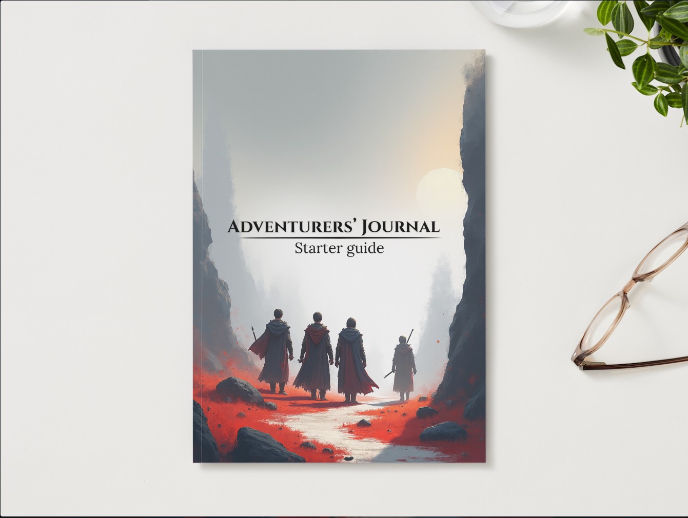 Adventurer Log Starter Guide Journal.